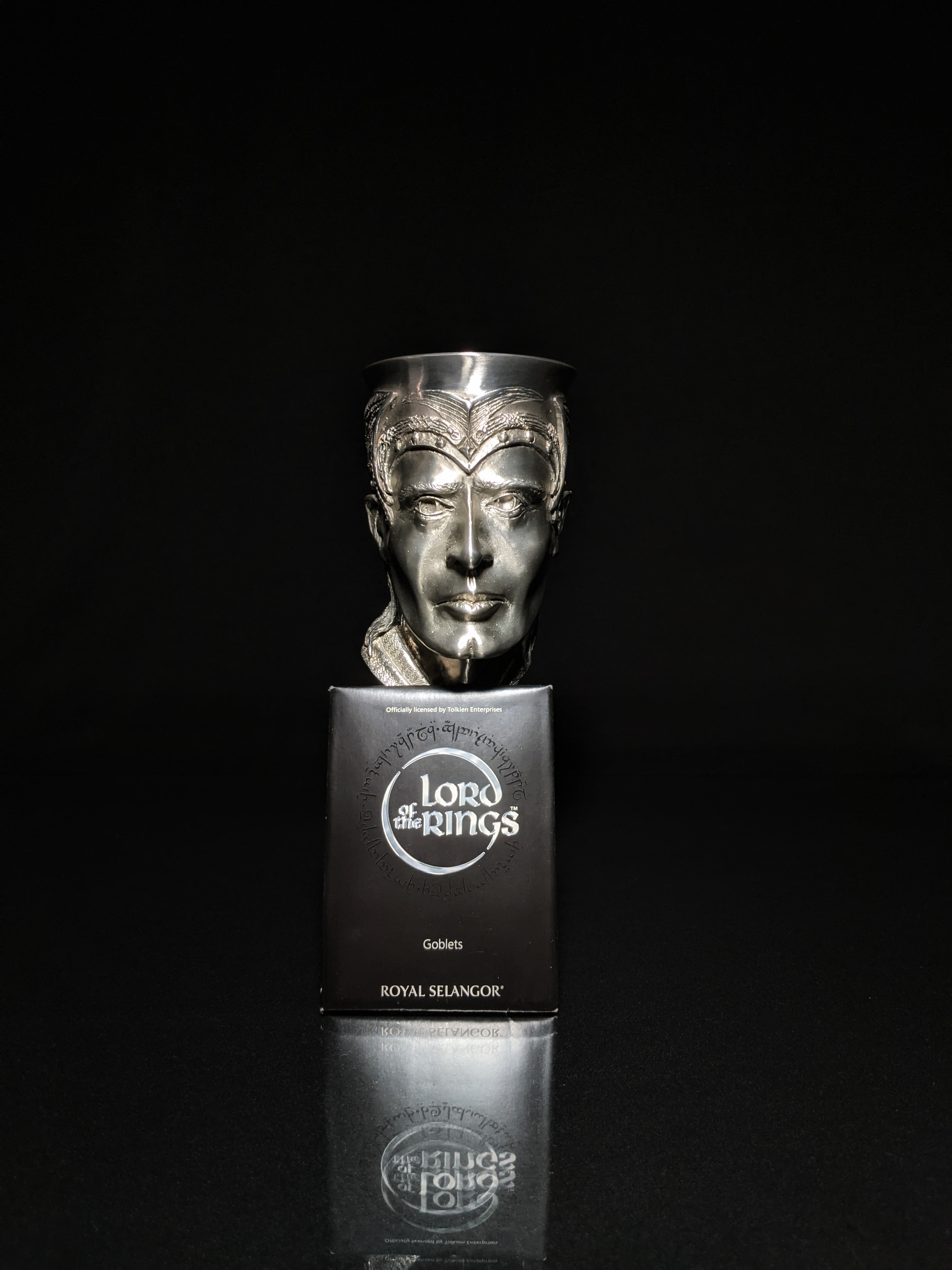 Royal Selangor Pewter Aragorn Lord of the Rings Goblet