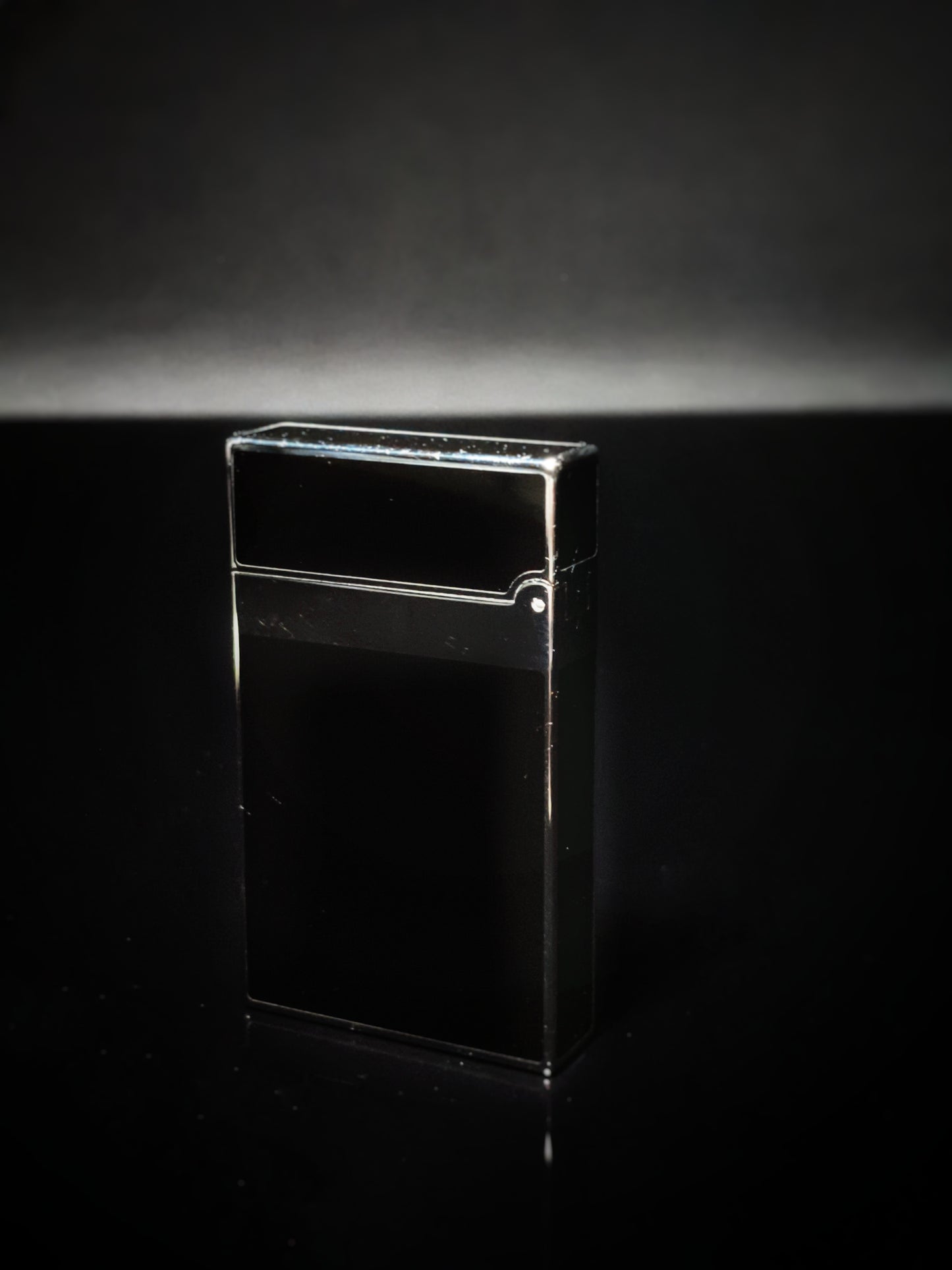 ST Dupont Black Lacquer L2 Lighter Model # 016296