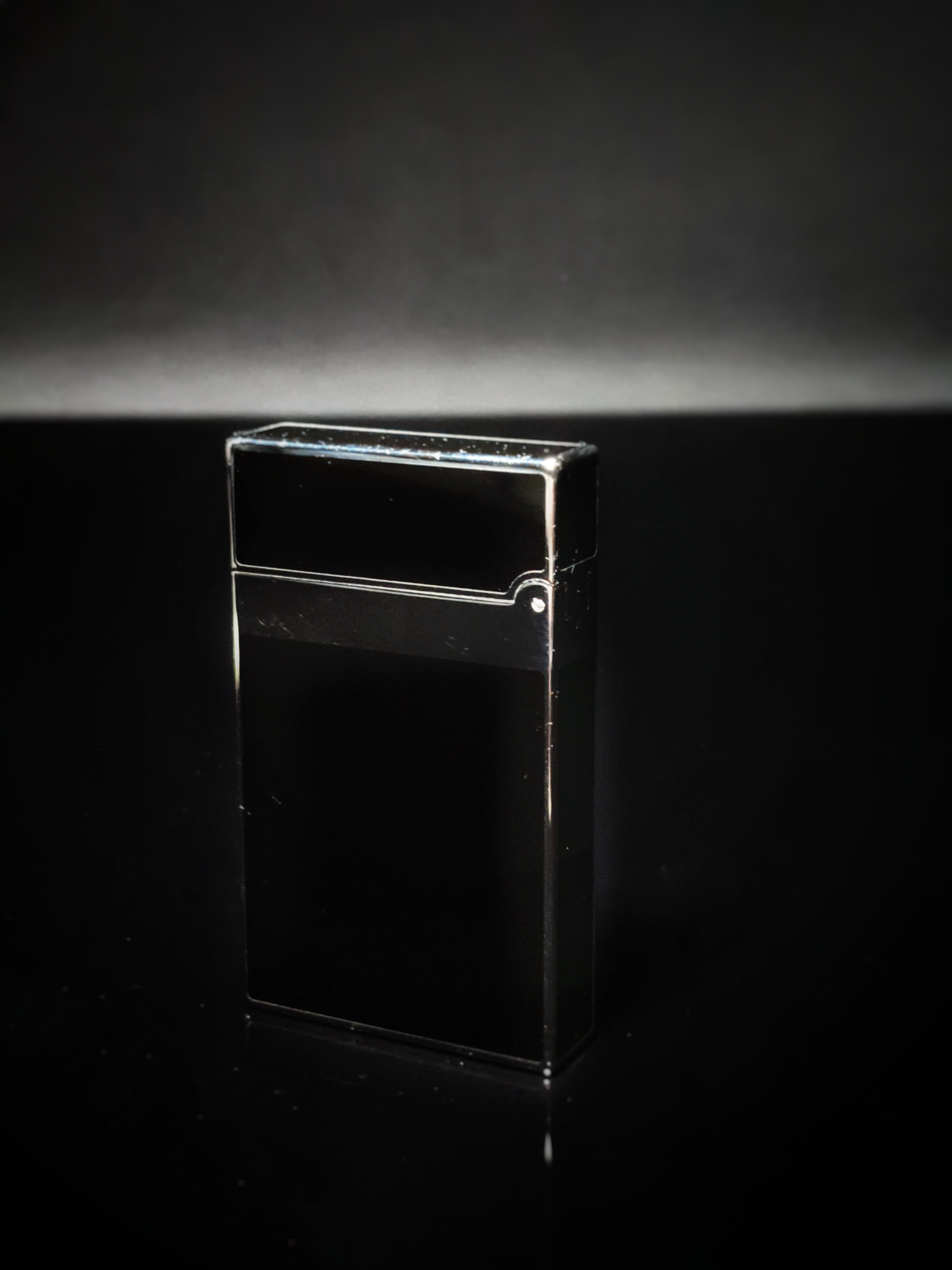 ST Dupont Black Lacquer L2 Lighter Model # 016296
