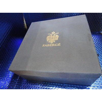 Faberge  Metropolitan Clear Crystal 9" Bowl in the original presentation box