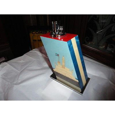 Elie Bleu Casa Cubana Sycamore Table Lighter — Triple Flame