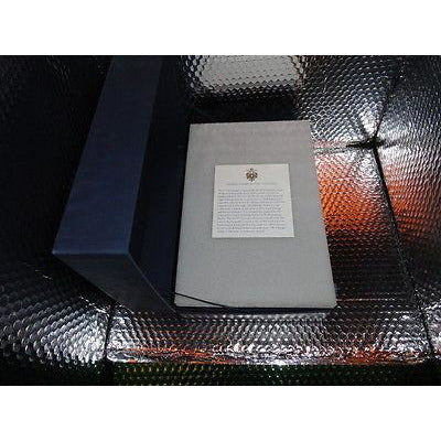 Faberge Bristol Crystal  Glasses in original Faberge box with card