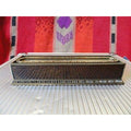 Edgar Berebi Great Expectations Brown Lacquered Pen Tray with Topaz Crystals