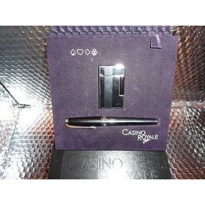 S.T.Dupont James Bond Casino Royale Collectors Set - L2 Lighter & FP Pre-owned