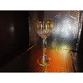 Faberge Xenia Yellow Goblet  Glass  new without the box