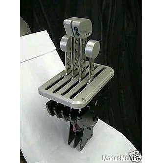 Throttles and shifters in White powder coated finish