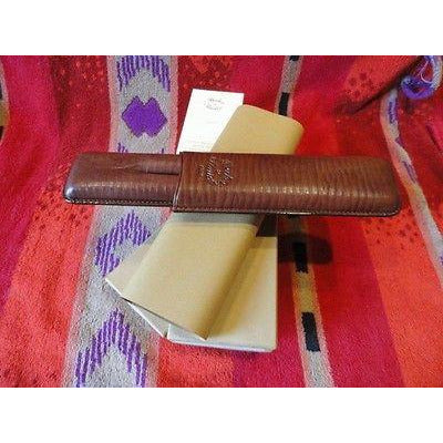 Becker & Musico Chocolate Brown Cigar Case for 2 cigars