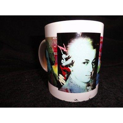 coffee mug signed by  Steve Kaufman A Mug for All Seasons