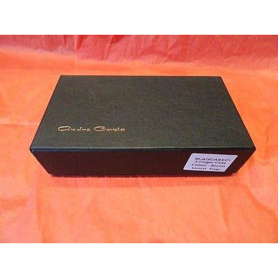 Andre Garcia 3 finger Brown with Flat Horn Top case new original box