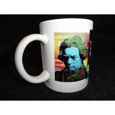 coffee mug signed by  Steve Kaufman A Mug for All Seasons