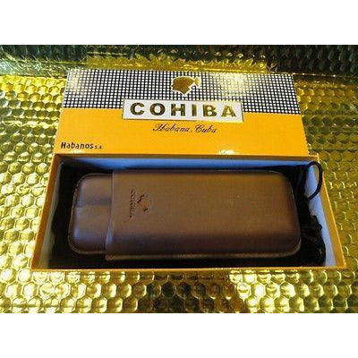 Brown Leather cigar case