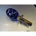 Faberge Emerald Blue Crystal Pine Cone Bottle Stopper in Orginal Box