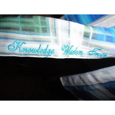 Robert Graham Seattle Blue Fine Stripe Contrast Cuff Shirt — Medium