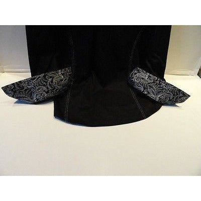 Envy Collection  mens Large slim fit Black casual designer shirt