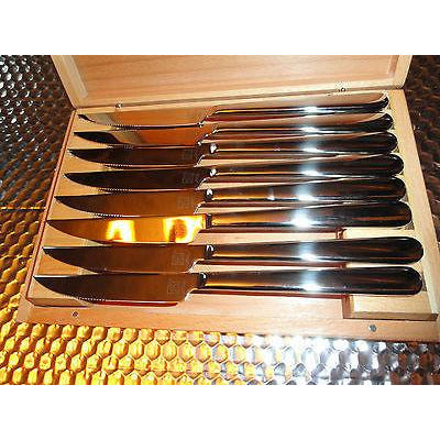 Zwilling® J.A. Henckels 8 Piece Stainless Steel Steak Knife Set Presentation Box