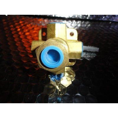 FUEL LINE TANK SHUT OFF SELECTOR 4  WAY VALVE 1/4" FEMALE BRASS by TELEDYNE USA