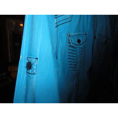 Roar signature mens medium shirt In Blur Preowned Good Condition