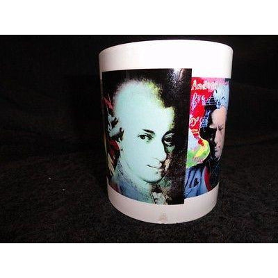 coffee mug signed by  Steve Kaufman A Mug for All Seasons