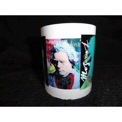 coffee mug signed by  Steve Kaufman A Mug for All Seasons