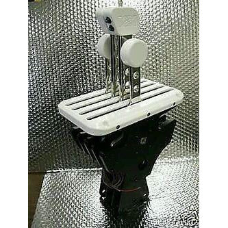 Throttles and shifters in White powder coated finish