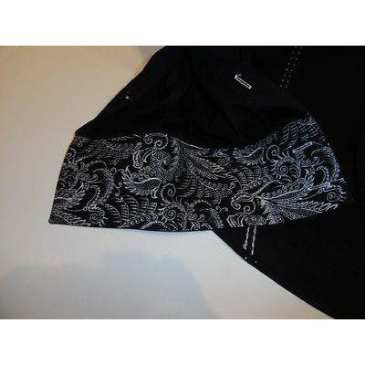 Envy Collection  mens Large slim fit Black casual designer shirt