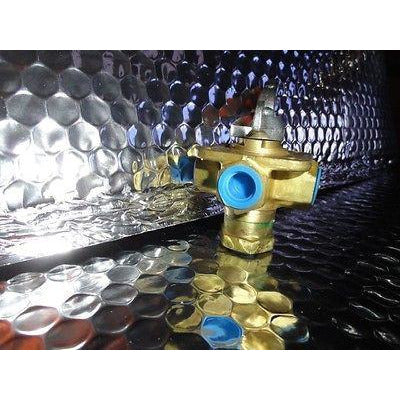 FUEL LINE TANK SHUT OFF SELECTOR 4  WAY VALVE 1/4" FEMALE BRASS by TELEDYNE USA