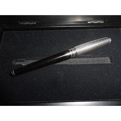 S.T. DUPONT OLYMPIO CHINESE LACQUER PALLADIUM FINISH MEDIUM ROLLERBALL PEN
