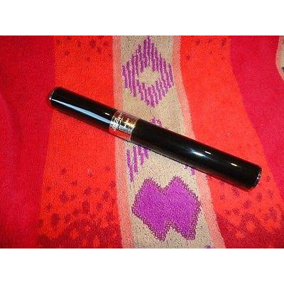 s.t.dupont cigar tube in black lacquer for up to  churchill size cigars 8" long