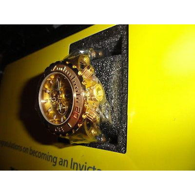 Invicta Reserve Men's Subaqua  Swiss Quartz SAS Gold Tone  Model 6905 with case