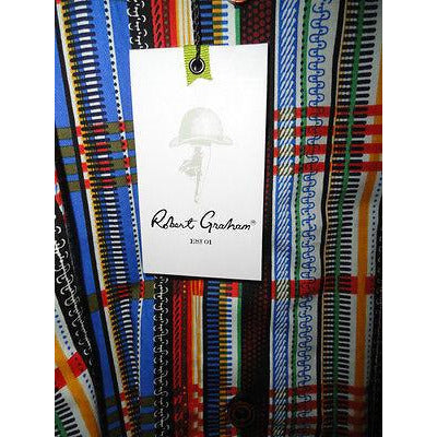 Robert Graham Designer Causal Multicolored Shirt new in the bag with tags
