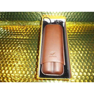 Brown Leather cigar case