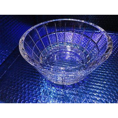 Faberge  Metropolitan Clear Crystal 9" Bowl in the original presentation box