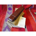 Becker & Musico Chocolate Brown Cigar Case for 2 cigars