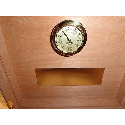 Elie Bleu Original Replacement Hygrometer  2" diameter Gold  finish  New