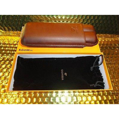 Brown Leather cigar case