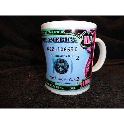 coffee mug signed by  Steve Kaufman A Mug for All Seasons