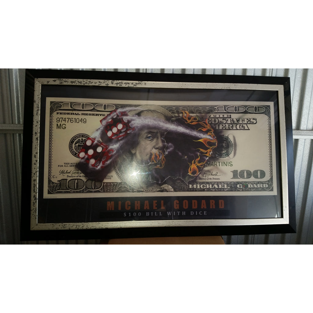 Millionaire print framed