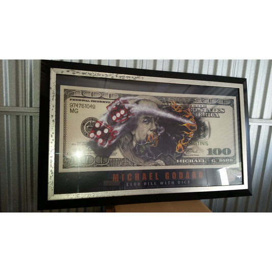 Millionaire print framed
