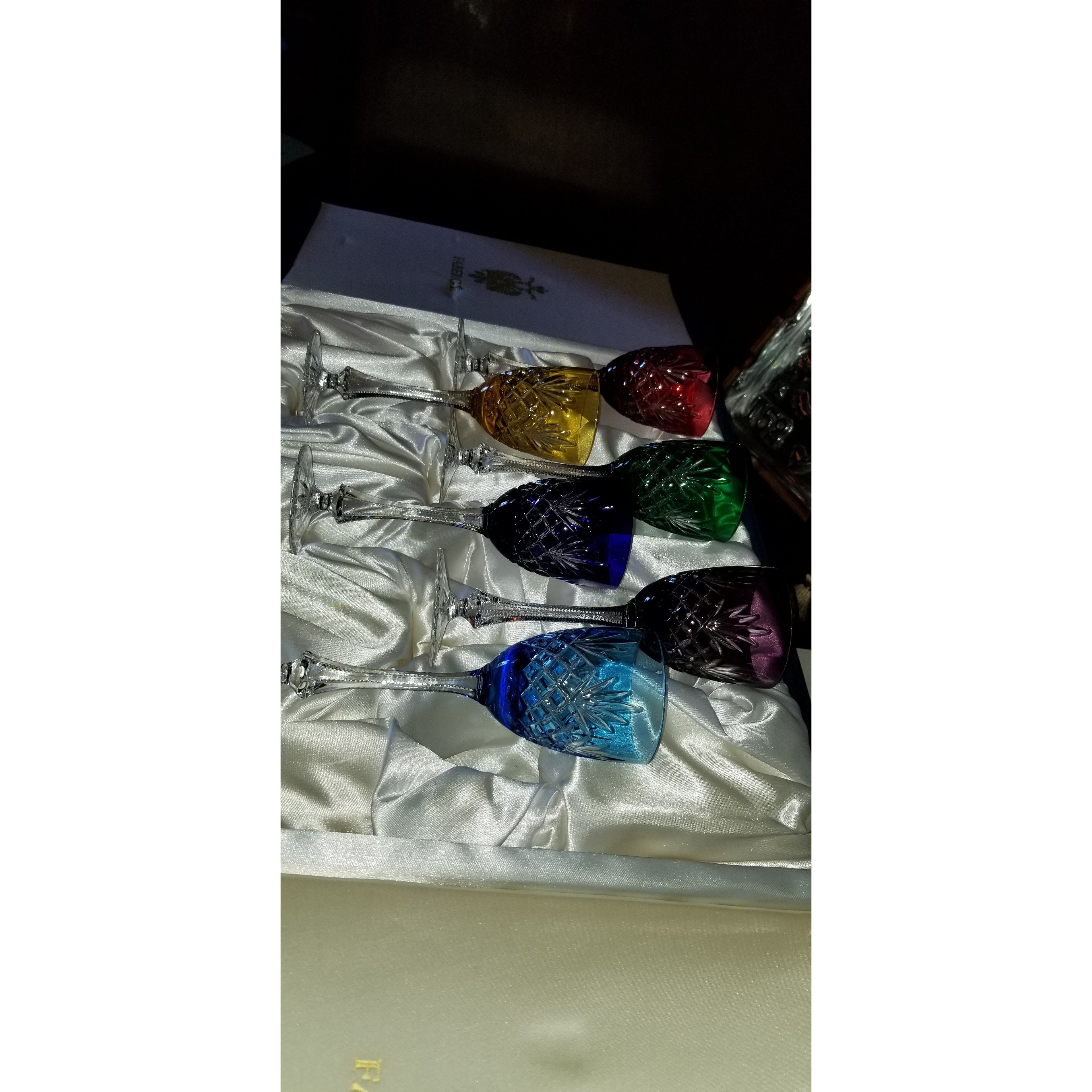 Faberge Odessa Glasses