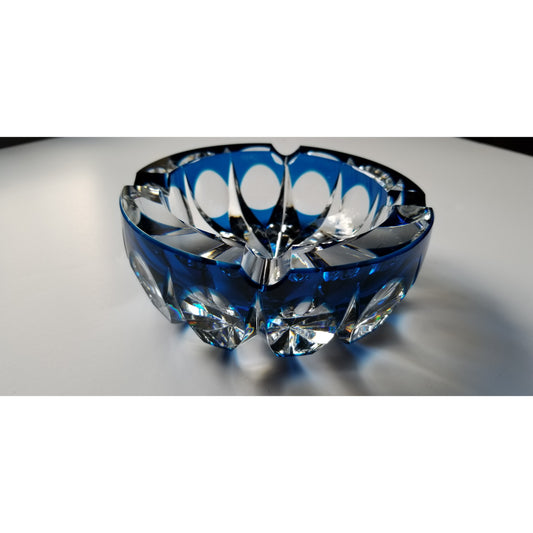 Saint louis crystal ashtray