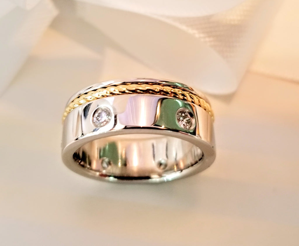 Diamond Platinum Band