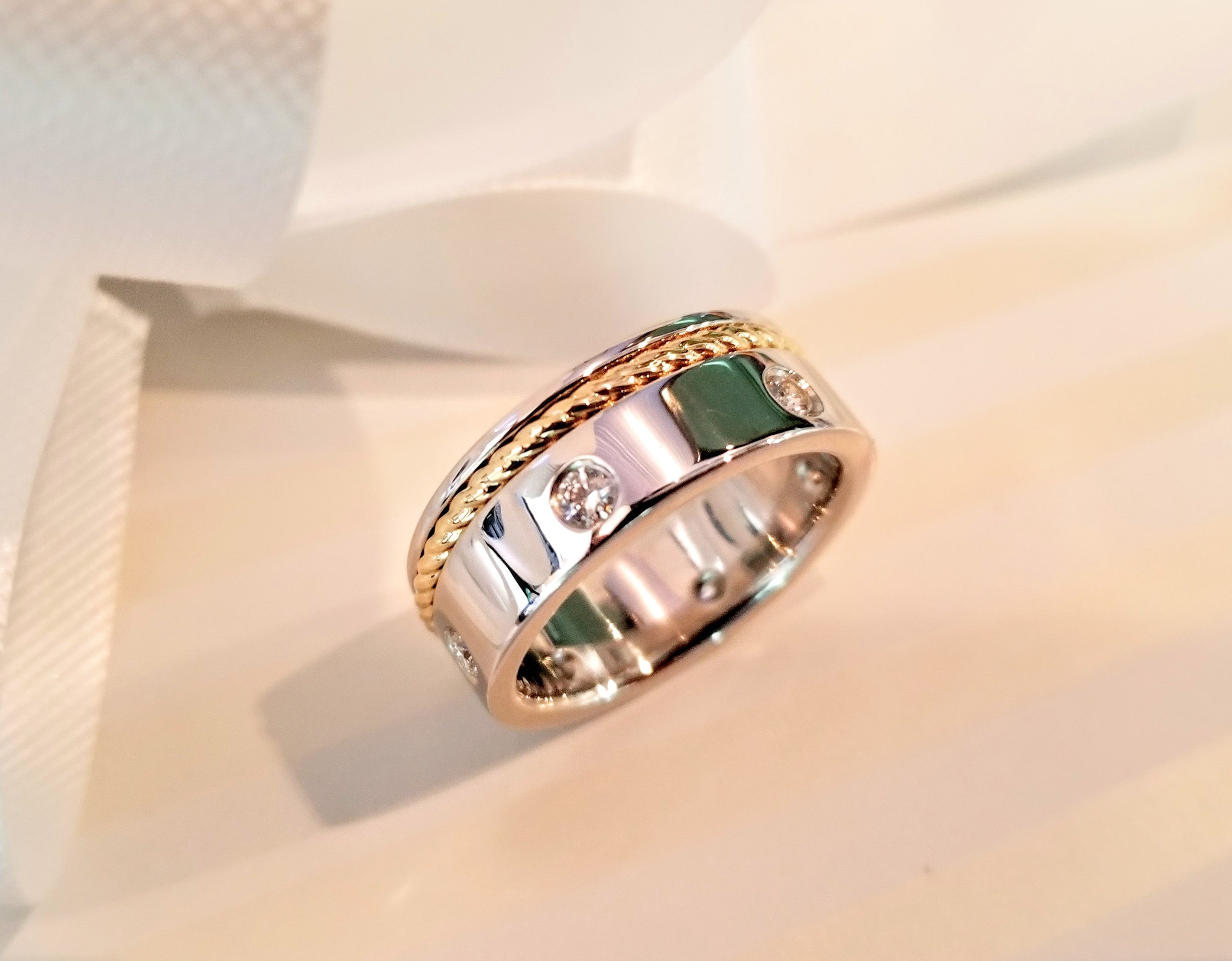 Diamond Platinum Band