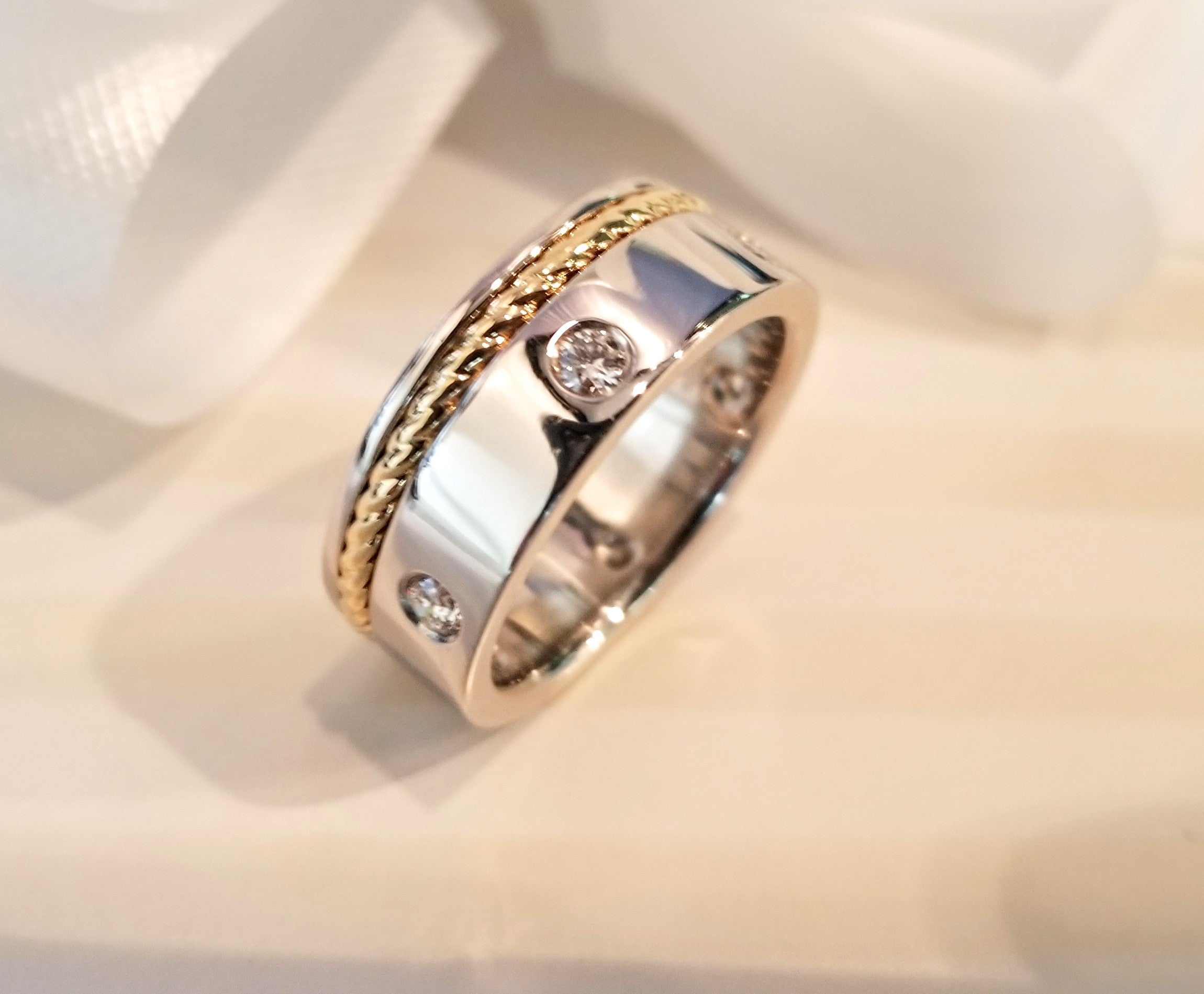 Diamond Platinum Band