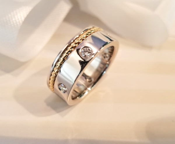 Diamond Platinum Band
