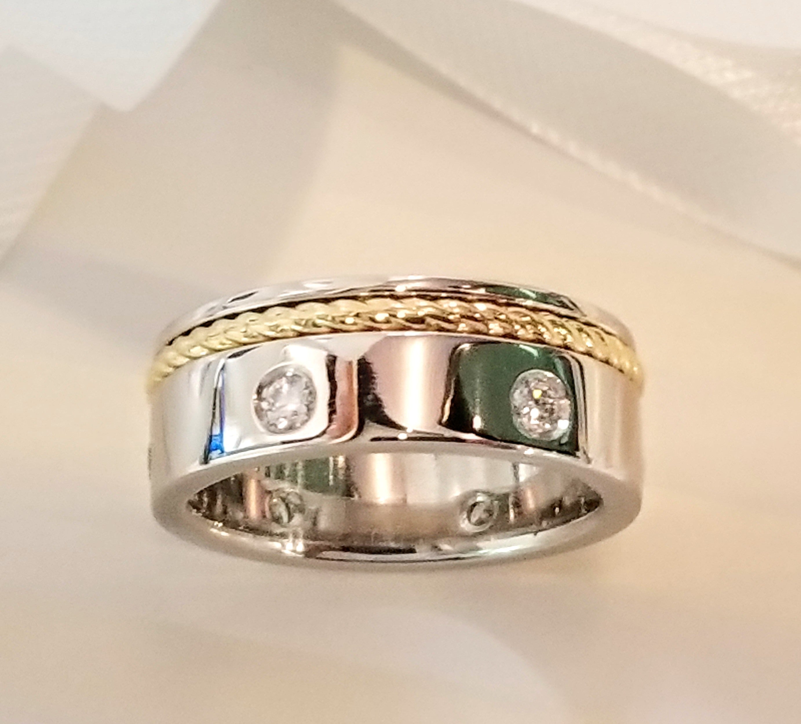 Diamond Platinum Band