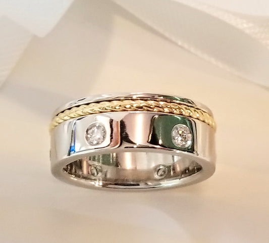 Diamond Platinum Band