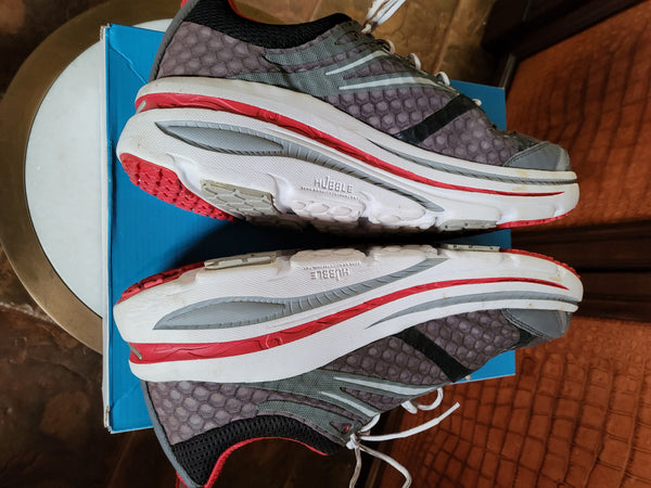 Hoka One One Men's Stinson 3 ATR Shoes 1008326 Grey / Orange Flash Size 14.5