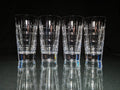 Faberge Metropolitan Tall Clear Crystal Glasses