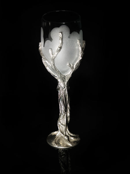Royal Selangor Lord of Rings " Treebeard " Wine Glass