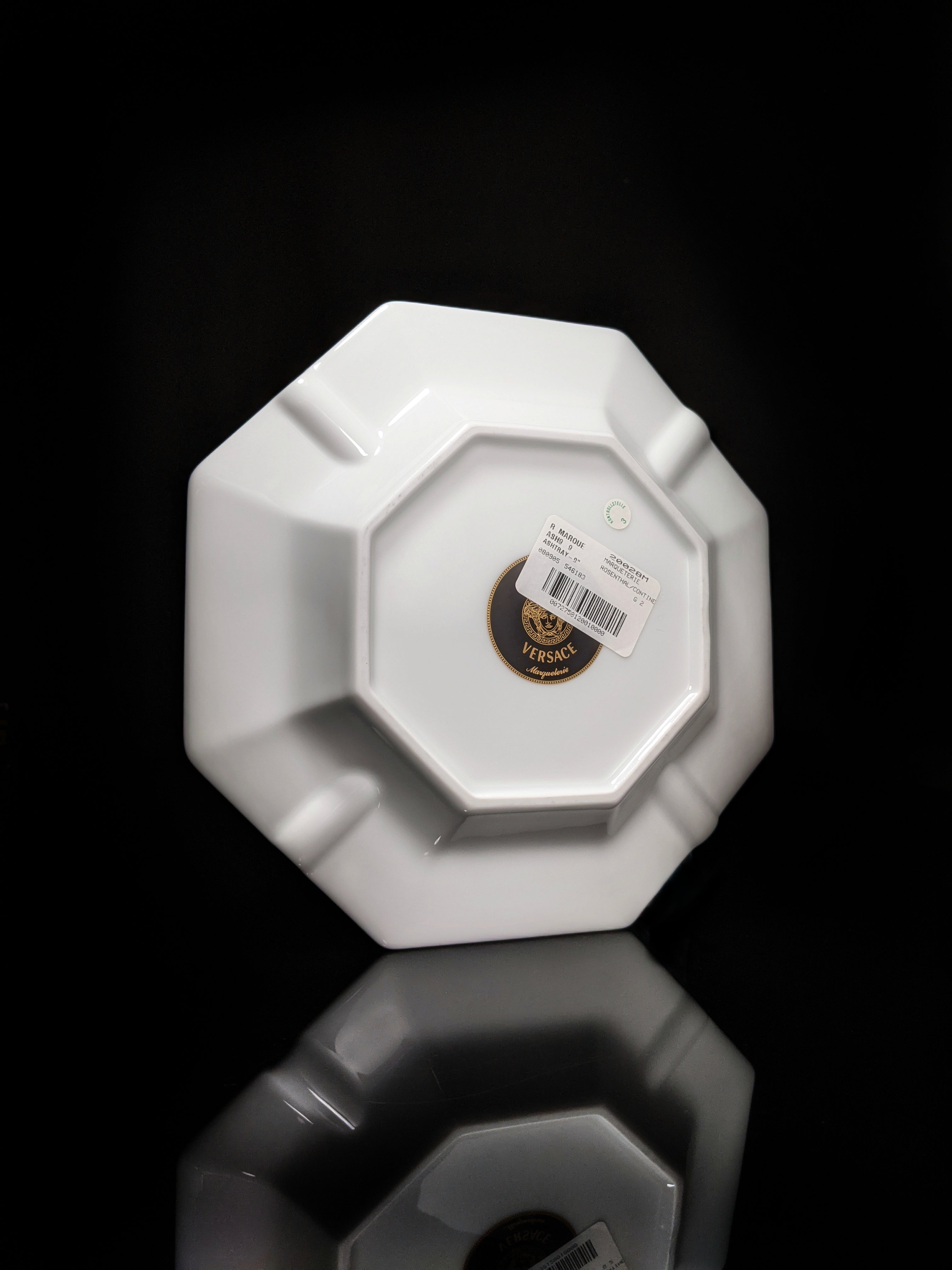 Versace Marqueterie ashtray 9 inch